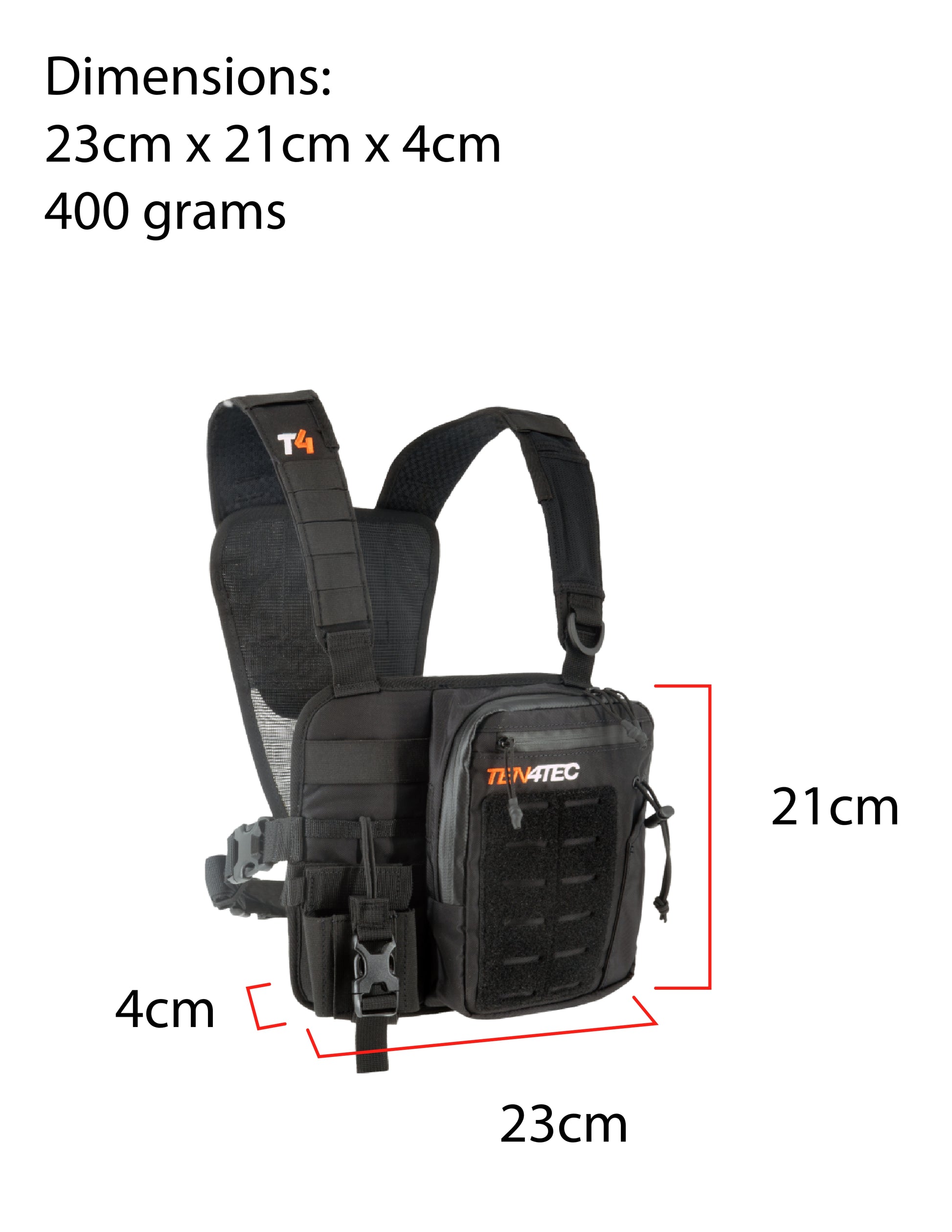 Single Radio Chest Harness